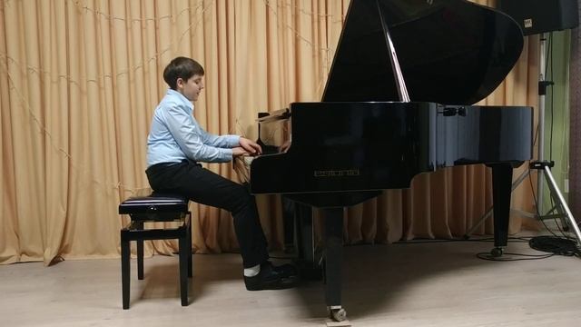 MacDowell Alla Tarentella op.39,№2 (Макдауэл Тарантелла) исп.Носсоль Ян,12 лет, Барановичи, Беларус смотреть онлайн