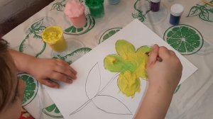 Объемные краски своими руками из клея ПВА и пены для бритья. Рисуем с ребенком воздушными красками.