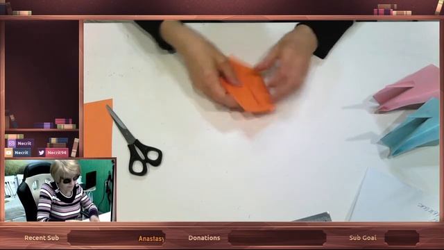 Занятие для 1 года обучения. Тема: Птицы. В технике ОРИГАМИ! смотреть онлайн