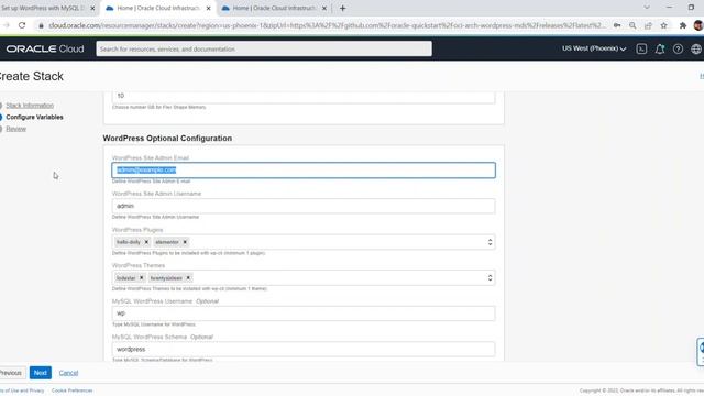 Error Creating Wordpress Site on OCI смотреть онлайн