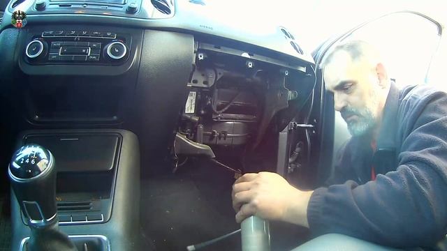 Чистка климатконтроля VW TIGUAN ч.2 смотреть онлайн