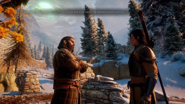 Dragon Age Inquisition: Inviting Blackwall to your private quarters смотреть онлайн