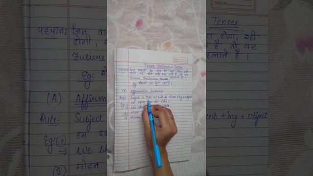 Future continuous tenses: Affirmative and negative sentences смотреть онлайн