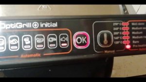 Картофель и рыба на электрогриле TEFAL OptiGrill+ Initial GC706