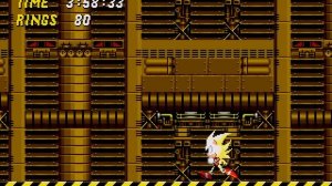 Super Sonic in Robotnik's Revenge ~ Sonic Hacks ~ Gameplay