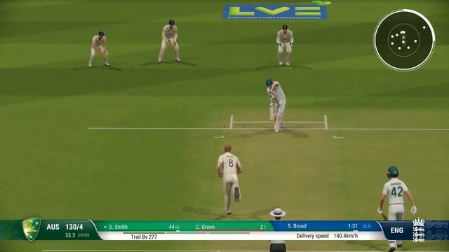 STEVEN "UNSTOPPABLE" SMITH?- England vs Australia 2nd Test Session 3 Day2 - Cricket 22 Highlights смотреть онлайн