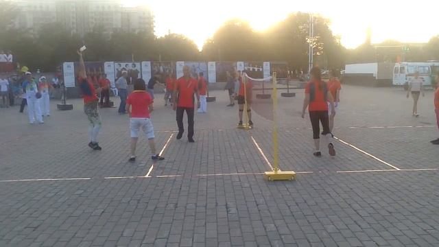 Лянги. Китайская национальная игра на площади Благовещенска смотреть онлайн