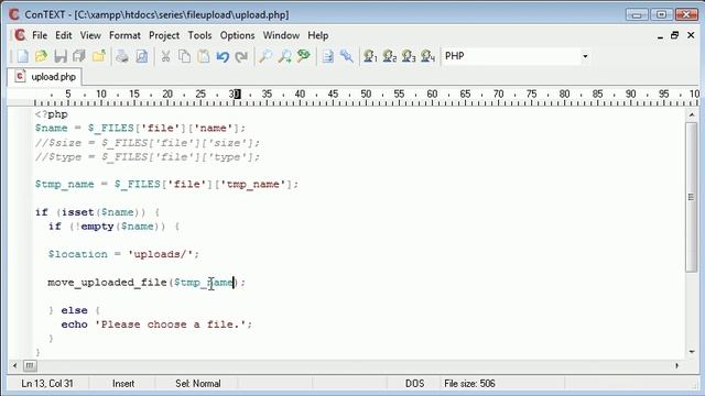 Beginner PHP Tutorial - 88 - Uploading Files: The Basics Part 2 смотреть онлайн