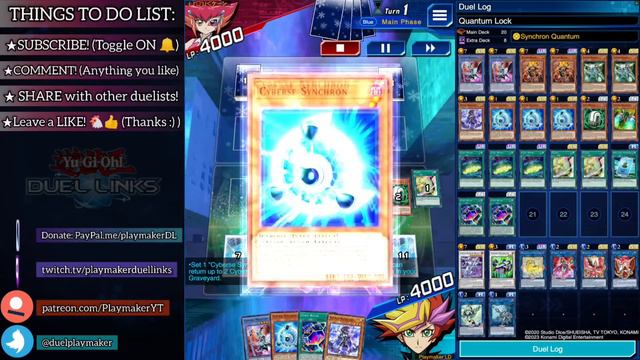 CYBERSE QUANTUM DRAGON LOCKDOWN! The INVINCIBLE TURN 1 BOARD? [DUEL LINKS]