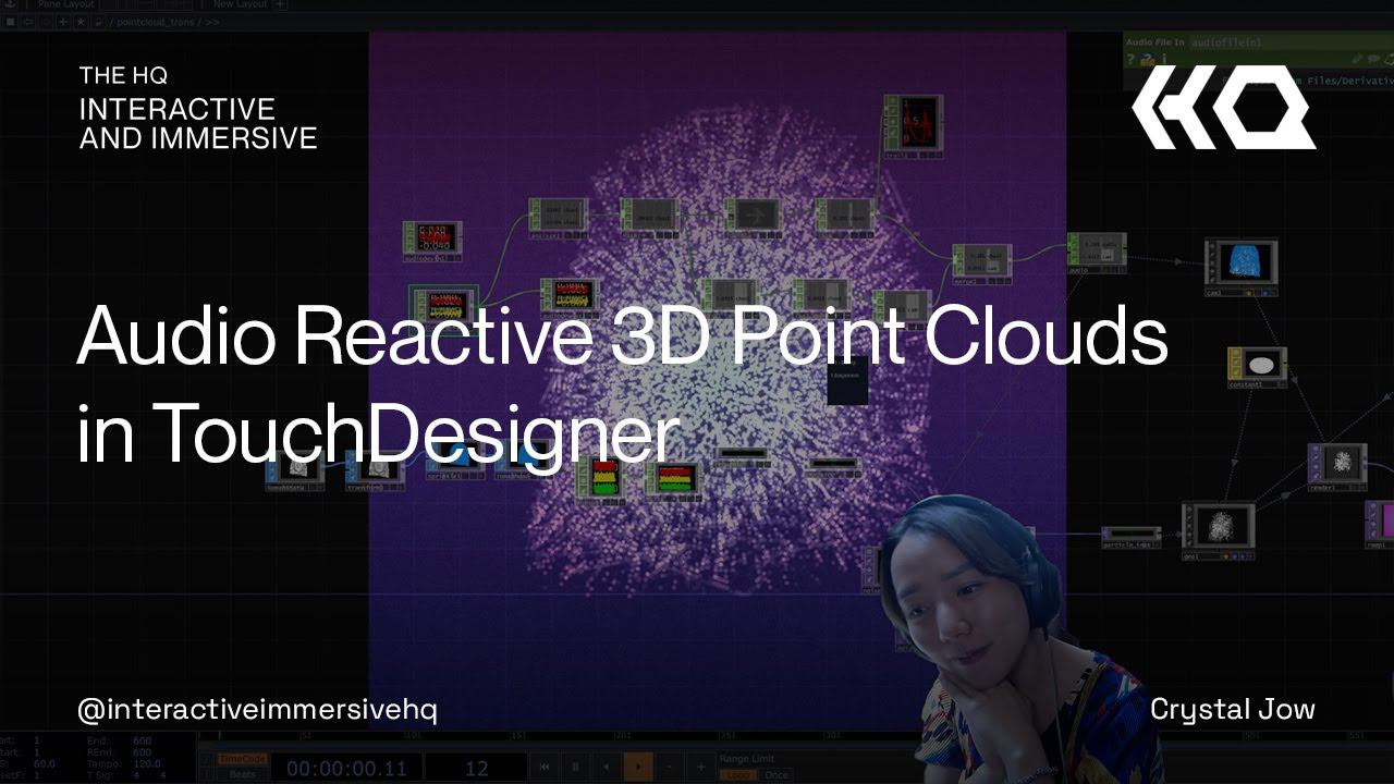 Audio Reactive 3D Point Clouds in TouchDesigner смотреть онлайн