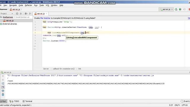 NodeJS Работа с кирилицей, decodeURIComponent. Просто о сложном смотреть онлайн