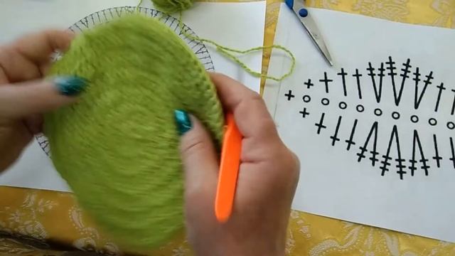 Прихватка "Яблоко" крючком. Татьяна Беляева смотреть онлайн