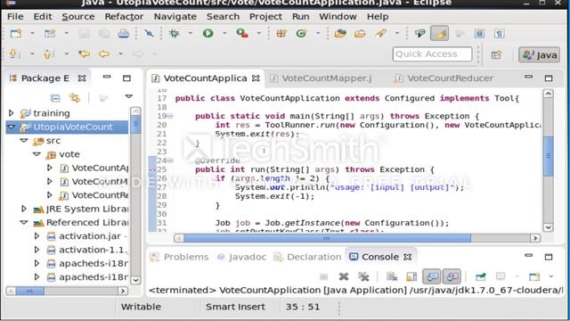 Hadoop Map Reduce Tutorial on Cloudera смотреть онлайн