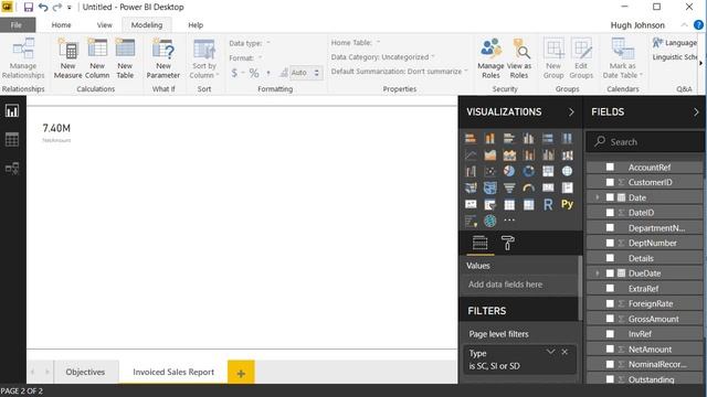 How to build a quick Power BI report from an Excel worksheet смотреть онлайн
