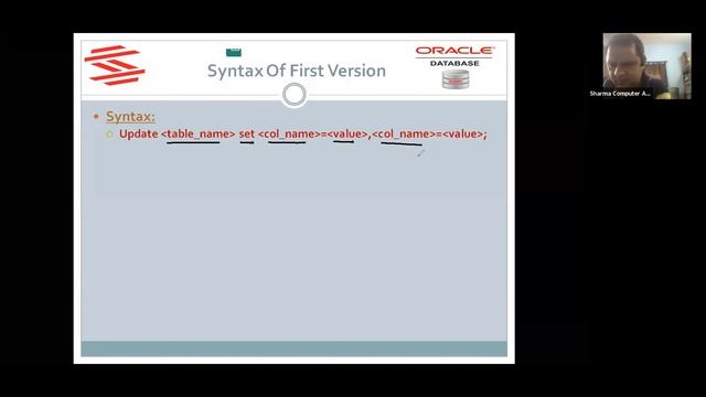 Lecture 7 || Update Command in Oracle - SCALive смотреть онлайн
