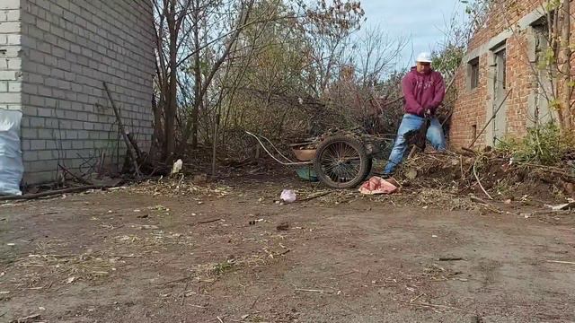 Ничего не получилось.Надумал делать забор. смотреть онлайн