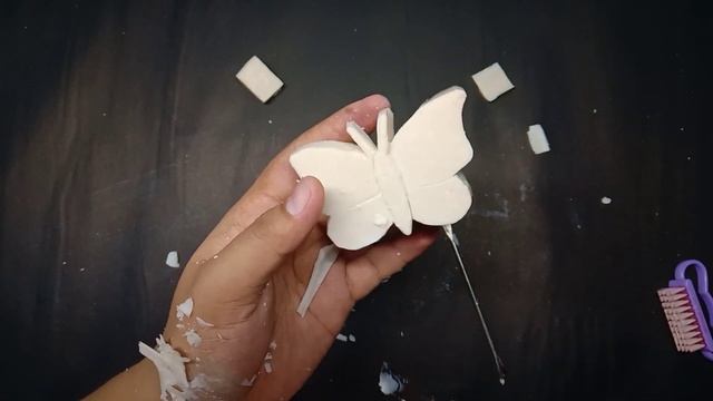 How To Make A Soap Carving Butterfly | PERLA SOAP