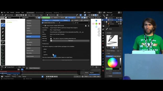Swiffle: getting Grease Pencil into 2D animation pipelines смотреть онлайн