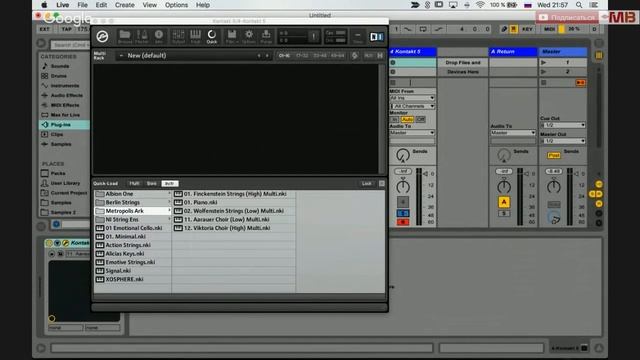 ТЕХНИКИ СЭМПЛИРОВАНИЯ В ABLETON LIVE смотреть онлайн
