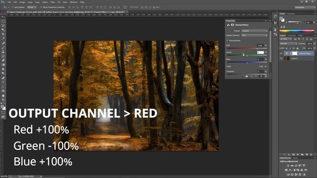 How To Change Season In Photoshop | 1 Minute Photoshop Tutorial | Photoshop смотреть онлайн