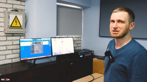 Матричный коммутатор и видеоконтроллер MAXON