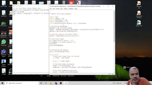 How to Make hand gestures project using Open CV and Python 5 MIN ONLY смотреть онлайн
