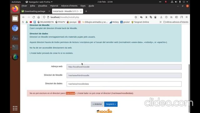 MOODLE 3.11 sobre Ubuntu 20.04 смотреть онлайн