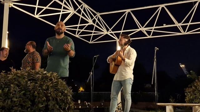 Pasodoble AUNQUE NO HAS NACIDO EN CADIZ con JAVI RAMIREZ Y KEVIN - Terraza Rio смотреть онлайн