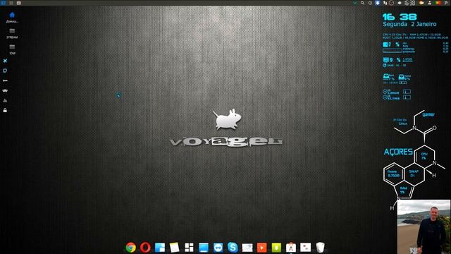 Linux Voyager, обзор приложений и рабочей среды. смотреть онлайн
