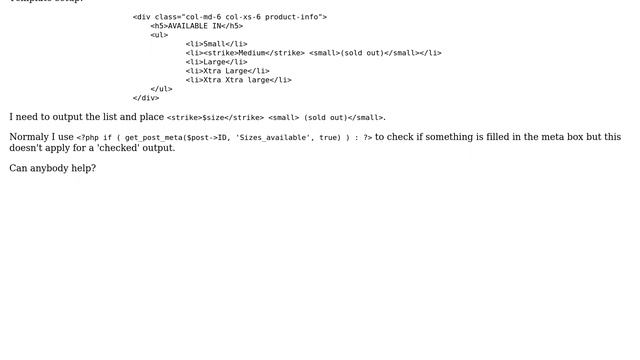 Wordpress: Meta Box multi checkbox in template смотреть онлайн