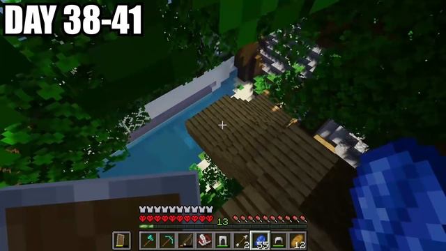 I Survived 100 Days in the Pacific Ocean on Minecraft.. Here's What Happened.. смотреть онлайн