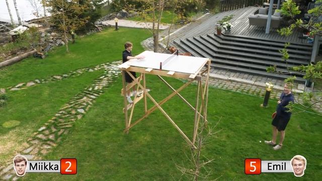 World's Weirdest Ping Pong Set-Ups смотреть онлайн