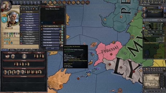 Let's Play CK2 Game of Thrones | Aegon VI #15 | Dragon Love смотреть онлайн