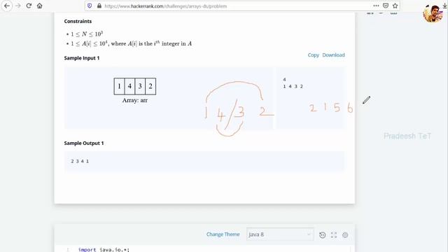 Reverse the array - Best solution [Tamil] | Coding boss W2 #P5 смотреть онлайн