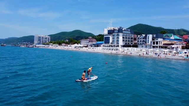 Полет над центральным пляжем! 29.05.2022.?ЛАЗАРЕВСКОЕ СЕГОДНЯ?СОЧИ.