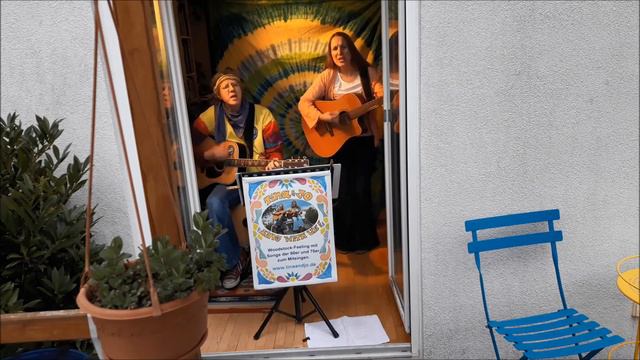 Musiker*innen für Deutschland - Musik am Fenster Tina & Jo 29. März 2020 смотреть онлайн
