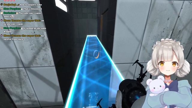 【 Portal 2: BLIND PLAYTHROUGH 】This Game Will BREAK MY BRAIN смотреть онлайн