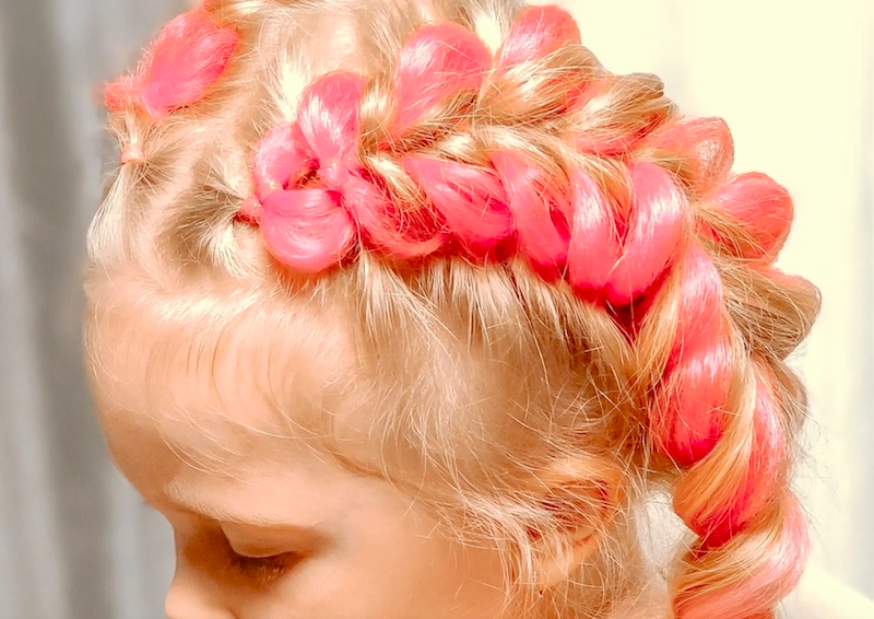 Косы богини с канекалоном. Французская коса смотреть онлайн