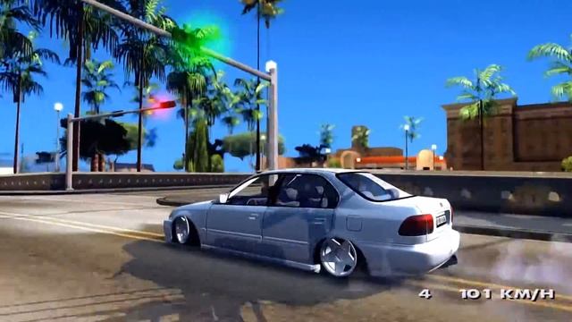 Honda Civic PARK GARAGE - GTA San Andreas _REVIEW смотреть онлайн