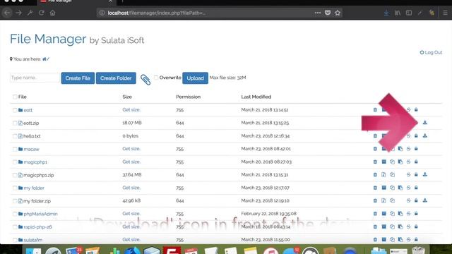 How to Download a File in Sulata File Manager смотреть онлайн