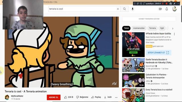 terraria is cool animas yon tep ki bunu tekkişimi ses lendir di смотреть онлайн