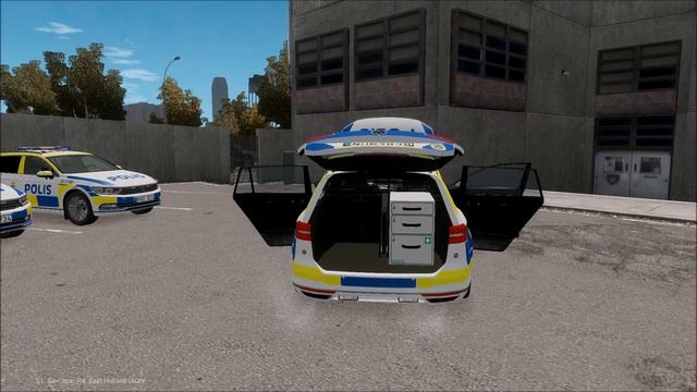 GTA IV 2015 Volkswagen Passat Swedish Police 1.0 смотреть онлайн