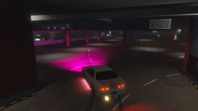 Nissan Silvia S13 Parking Garage Drift смотреть онлайн