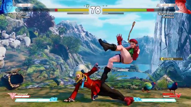 STREET FIGHTER V (BETA) KARIN VS CAMMY смотреть онлайн