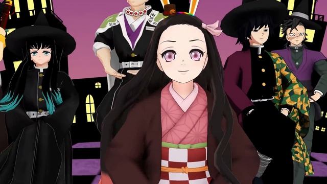 【鬼滅の刃MMD】Happy Halloween【ハッピーハロウィン】 смотреть онлайн