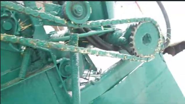 обзор на самодельный  пресподборщик.