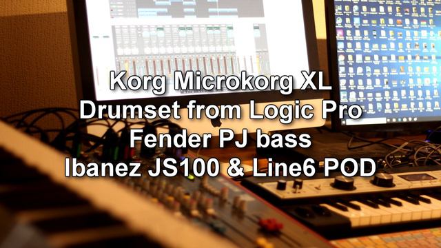 Final countdown cover (Microkorg XL, Ibanez JS100,Line6 POD) смотреть онлайн