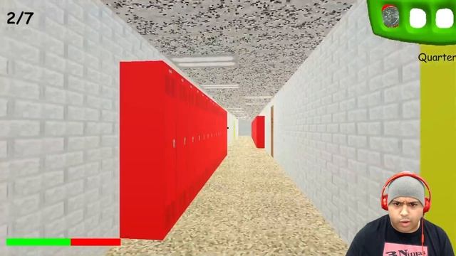 AN EDUCATIONAL HORROR GAME!? I'M DEAD!! [BALDI'S BASICS] смотреть онлайн