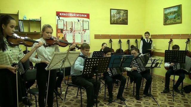 Ансамбль баянистов Моркинской ДШИ смотреть онлайн