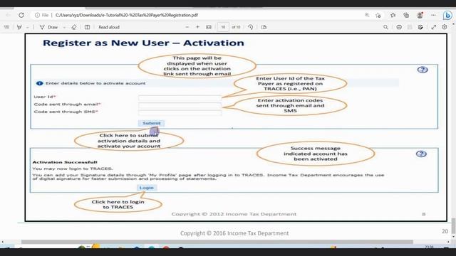 How to get Registration of TRACES portal | Create TRACES user id and Password смотреть онлайн